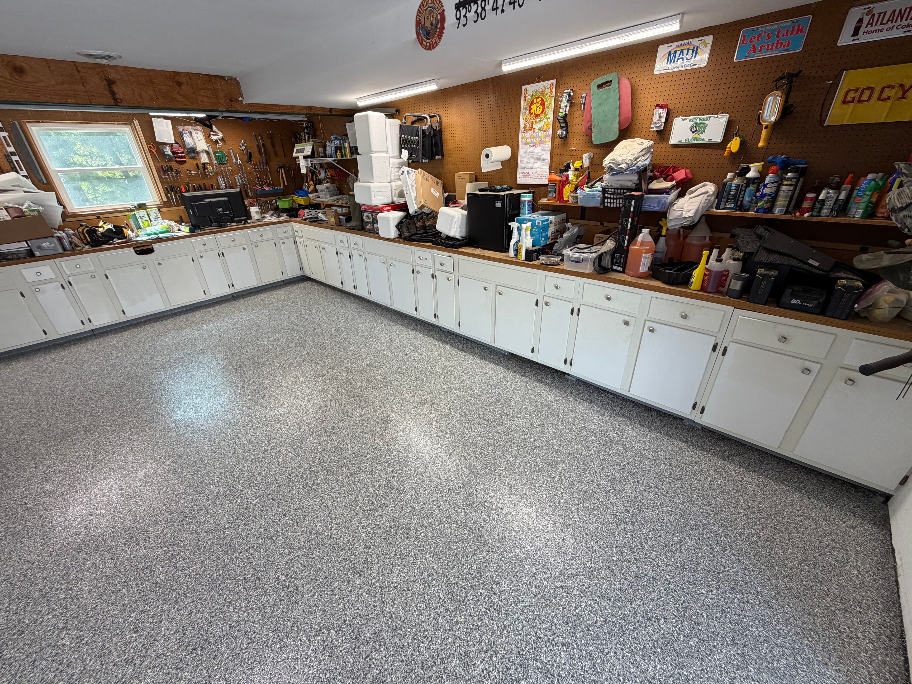 Residential Garage — Poly Coating